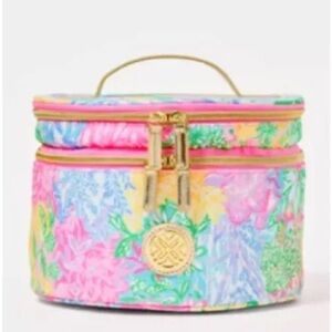 Lilly Pulitzer GWP Round Cosmetics Case